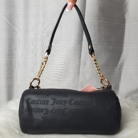 JUICY COUTURE Liquorice Black Princess Charming Shoulder Bag - Picture 4 of 7